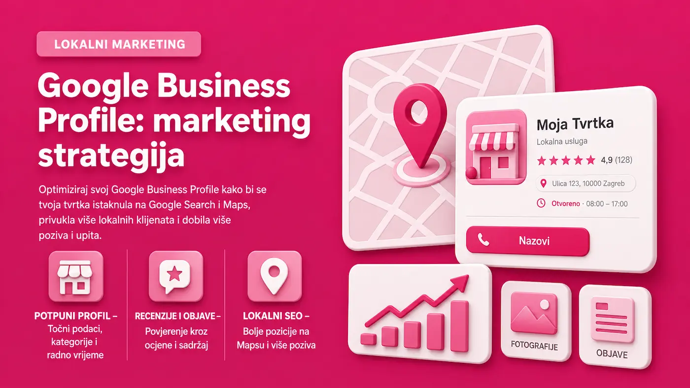 Google Business Profile ključni je dio svake vaše marketing strategije