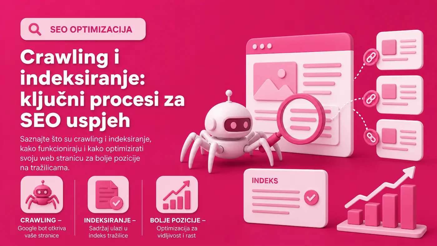 Crawling i indeksiranje- Ključni procesi za SEO uspjeh