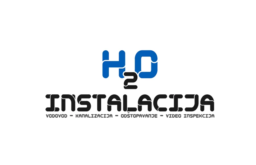 Dizajn logotipa za H2O Instalacija